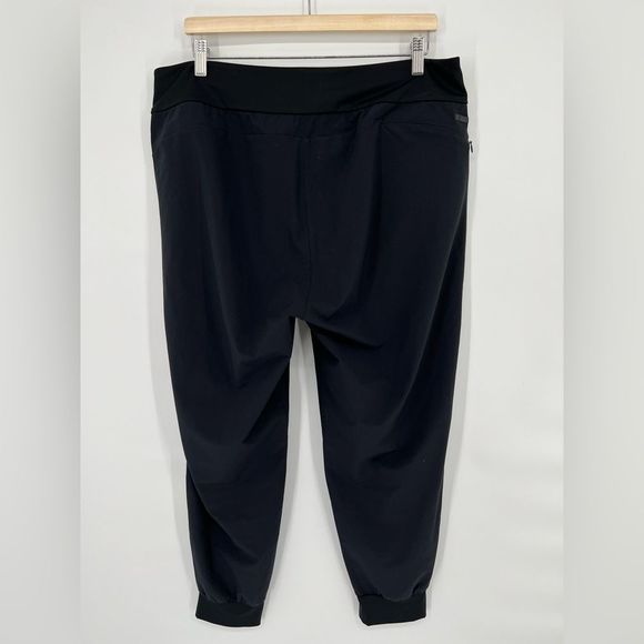 NWOT Adidas Black Women’s Stretch Woven Golf Joggers XL - Picture 4 of 9